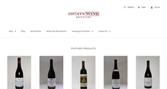 Desktop Screenshot of estatewinebrokers.com